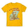 Kép 16/25 - Sárga Scooby-Doo férfi rövid ujjú póló - Az élet sokkal jobb ha van pizza - Scooby
