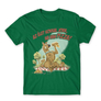 Kép 25/25 - Zöld Scooby-Doo férfi rövid ujjú póló - Az élet sokkal jobb ha van pizza - Scooby
