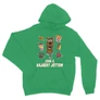 Zöld Scooby-Doo unisex kapucnis pulóver - Csak a kajáért jöttem