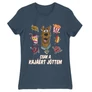 Denim Scooby-Doo női rövid ujjú póló - Csak a kajáért jöttem