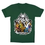 Sötétzöld Scooby-Doo gyerek rövid ujjú póló - Forest