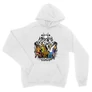 Fehér Scooby-Doo unisex kapucnis pulóver - Forest 