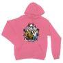 Világos rózsaszín Scooby-Doo unisex kapucnis pulóver - Forest 