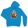 Zafírkék Scooby-Doo unisex kapucnis pulóver - Forest 