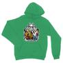 Kép 14/14 - Zöld Scooby-Doo unisex kapucnis pulóver - Forest 