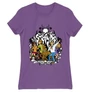 Világoslila Scooby-Doo női rövid ujjú póló - Forest