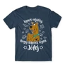 Denim Scooby-Doo férfi rövid ujjú póló - Igazi rejtély, hogy lehetek ilyen jófej