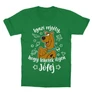 Zöld Scooby-Doo gyerek rövid ujjú póló - Igazi rejtély, hogy lehetek ilyen jófej