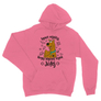 Kép 12/14 - Világos rózsaszín Scooby-Doo unisex kapucnis pulóver - Igazi rejtély, hogy lehetek ilyen jófej