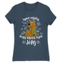 Denim Scooby-Doo női rövid ujjú póló - Igazi rejtély, hogy lehetek ilyen jófej