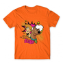 Kép 14/25 - Narancs Scooby-Doo férfi rövid ujjú póló - Ohhh Scooby!