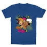 Királykék Scooby-Doo gyerek rövid ujjú póló - Ohhh Scooby!
