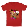 Piros Scooby-Doo gyerek rövid ujjú póló - Ohhh Scooby!