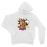 Fehér Scooby-Doo unisex kapucnis pulóver - Ohhh Scooby!