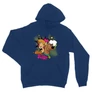 Királykék Scooby-Doo unisex kapucnis pulóver - Ohhh Scooby!