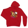Piros Scooby-Doo unisex kapucnis pulóver - Ohhh Scooby!