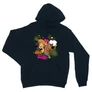 Sötétkék Scooby-Doo unisex kapucnis pulóver - Ohhh Scooby!