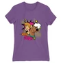 Világoslila Scooby-Doo női rövid ujjú póló - Ohhh Scooby!