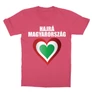 Pink Hajrá Magyarország gyerek rövid ujjú póló - Szív