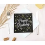 Happy Birthday szalvéta 20 db-os 33x33 cm - B&C