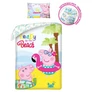 Peppa malac ágyneműhuzat garnitúra ajándék tornazsákkal - Ready for the Beach