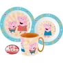 Peppa malac műanyag étkészlet