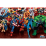 Kép 1/2 - Marvel hősök plakát