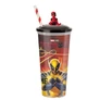 Deadpool & Rozsomák pohár és kicsi Deadpool figura, topper
