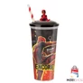 Deadpool & Rozsomák pohár és kicsi Deadpool figura, topper