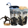 Kép 1/5 - Fekete Párduc pohár és Fekete Párduc topper és popcorn tasak