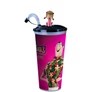Hotel Transylvania 3. - Szörnyen rémes vakáció pohár és Winnie topper, figura 