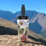 Egy Minecraft film pohár és Enderman topper, figura 