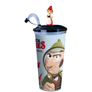 Kép 4/9 - Sherlock Gnomes pohár, topper és popcorn tasak szett
