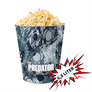 Kép 1/2 - Predator - A ragadozó ‘giga’ dombornyomott popcorn vödör (6,8 literes)