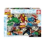 Marvel szuperhősei puzzle - 1000 db-os + Puzzle fix ragasztó