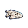 Kép 2/3 - Wood Craft Shaped Prémium Fa Puzzle - Star Wars - Millenium Falcon - 160 db-os puzzle