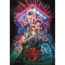 Stranger Things 1000 db-os puzzle - Starcourt Mall - A kirakó képén a sorozat harmadik évadának ikonikus plakátja jelenik meg