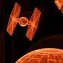 Star Wars színváltós holografikus hangulatvilágítás - Halálcsillag