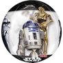 Kép 3/4 - Star Wars gömb fólia lufi 40 cm-es