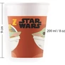 Star Wars The Mandalorian papír pohár 8 db-os szett - Baby Yoda