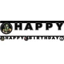 Star Wars Happy Birthday felirat 2 méter - Galaxy