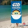 Star Wars The Mandalorian törölköző, fürdőlepedő 70x140 cm - Baby Yoda