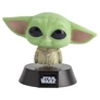 The Mandalorian Baby Yoda 3D ikon hangulatvilágítás