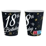 Happy Birthday papír pohár 6 db-os 200 ml - 18 B&C