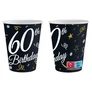 Happy Birthday papír pohár 6 db-os 200 ml - 60 B&C