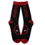 Kép 2/2 - Deadpool felnőtt zokni (35-41 méret)