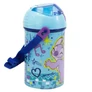 Disney Lilo és Stitch műanyag szívószálas kulacs akasztóval 450 ml - Dance