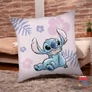 Disney Lilo és Stitch, a csillagkutya párna, díszpárna 35x35 cm - Stitch Pink