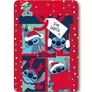 Disney Lilo és Stitch, A csillagkutya polár takaró 100x140cm - Santa Karácsony