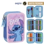 Disney Lilo és Stitch töltött tolltartó 3 emeletes - Hibiscus
